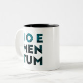 Joementum Zweifarbige Tasse (Vorderseite Links)
