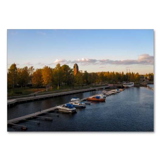 Joensuu im Sommer Tischnummer (Vorderseite)