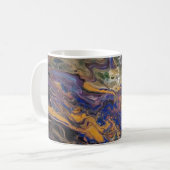 Joe's Abstrakte Art - Blue - Coffee Cups Kaffeetasse (Vorderseite Links)