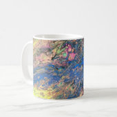 Joe's Abstrakte Kunst - Blue Rush - Coffee Cups Kaffeetasse (Vorderseite Links)