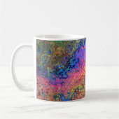 Joe's Abstrakte Kunst - Radical Rainbow - Coffee C Kaffeetasse (Links)