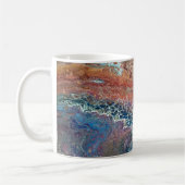 Joe's Abstrakte Kunst - Rust Tornado - Kaffee Cups Kaffeetasse (Links)