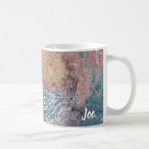 Joe's Abstrakte Kunst - Rust Tornado - Kaffee Cups Kaffeetasse