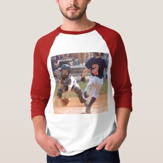 Joes Baseball-Shirt T-Shirt (Vorderseite)