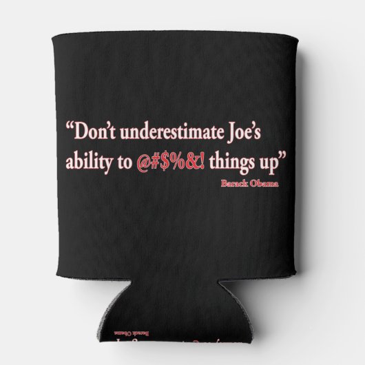 Joes-Fähigkeit Dosenkühler (Rückseite)