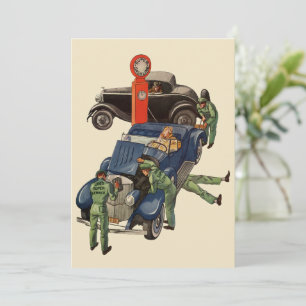 Joe's Full-Service-Tankstelle, Vintage-Unternehmen