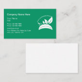 Joes Landscaping Business Card Visitenkarte (Vorne/Hinten)