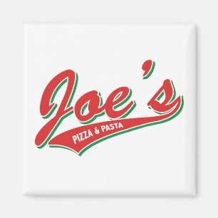 Joes Pizza u. Teigwaren Magnet