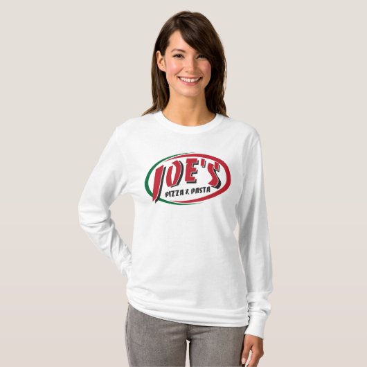 Joes Pizza u. Teigwaren T-Shirt (Vorne ganz)