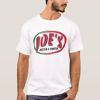 Joes Pizza u. Teigwaren T-Shirt