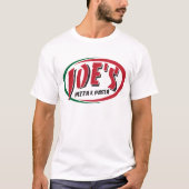 Joes Pizza u. Teigwaren T-Shirt (Vorderseite)
