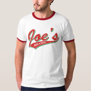 Joes Pizza u. Teigwaren T-Shirt