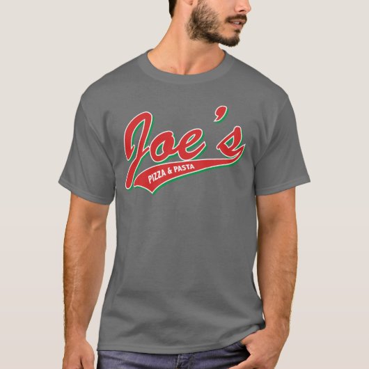 Joes Pizza u. Teigwaren T-Shirt (Vorderseite)