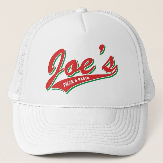 Joes Pizza u. Teigwaren Truckerkappe (Vorderseite)