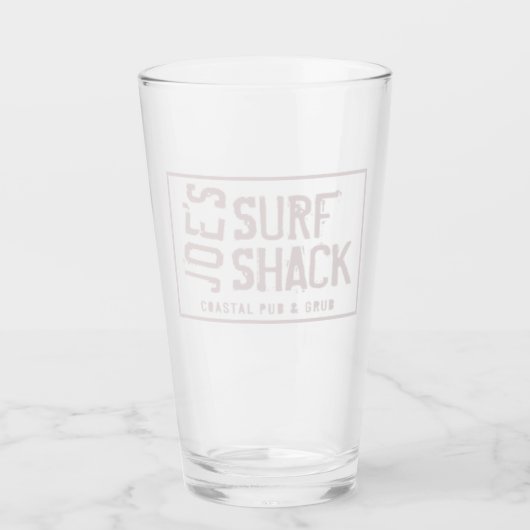 Joe's Surf Shack Glas (Vorderseite)