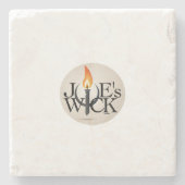 Joe's Wick & More Druck Steinuntersetzer (Vorderseite)
