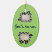 Joe's Zimmer Keramik Ornament (Links)