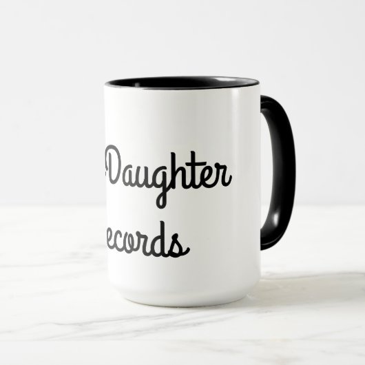 JoesDaughter-Platten Tasse (VorderseiteRechts)