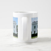 Joey an der Spitze Abgabe Covid. info. Jumbo-Tasse (Rückseite)