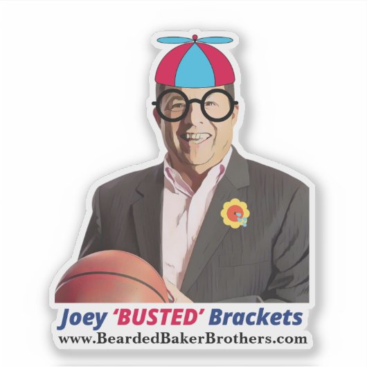 Joey Busted Brackets Aufkleber (Vorderseite)