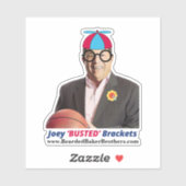 Joey Busted Brackets Aufkleber (Blatt)