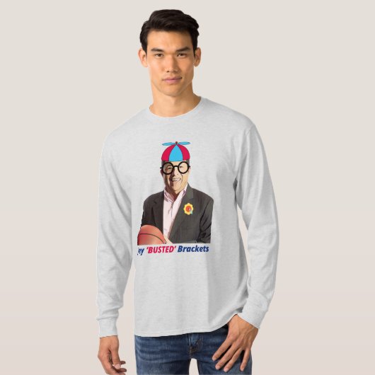 Joey Busted Brackets, lange Ärmel T-Shirt (Vorne ganz)