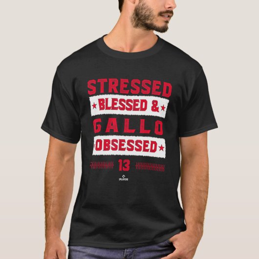 Joey Gallo besessegnete New York Baseball Player T-Shirt (Vorderseite)