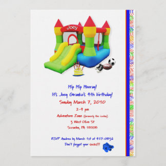 Joey hat Geburtstag. Karte