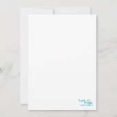 Joey hat Geburtstag. Karte (Rückseite)