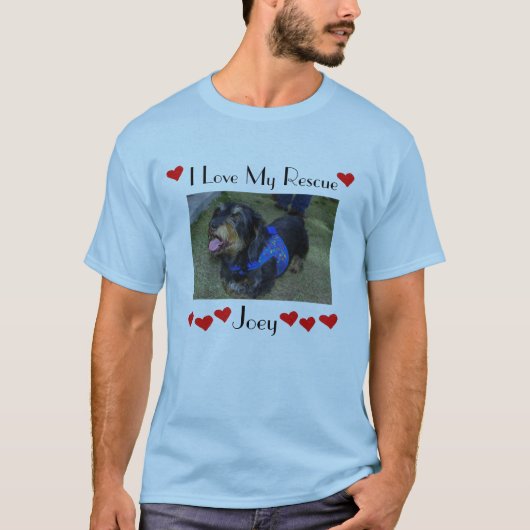 joey I Liebe meine Rettung #4 T-Shirt (Vorderseite)