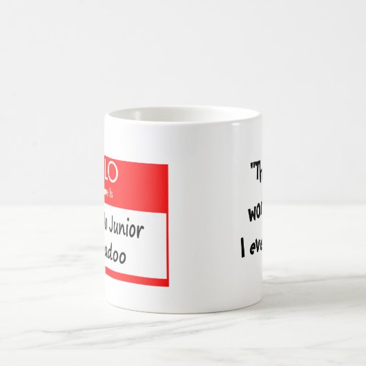 "Joey Jo-Jo" Namensumbau-Tasse Kaffeetasse (Mittel)