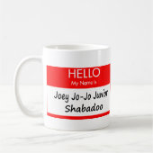 "Joey Jo-Jo" Namensumbau-Tasse Kaffeetasse (Links)