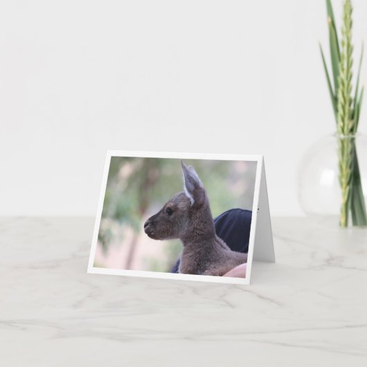 Joey Liebe - KinderGeburtstagskarte Feiertagskarte (Vorderseite)