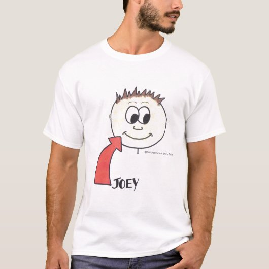 Joey mit Pfeil T-Shirt (Vorderseite)