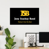 Joey Stuckey Band Poster (Heimbüro)
