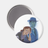 Joey und Rosa Kühlschrankmagnet (Vorderseite/Rückseite)