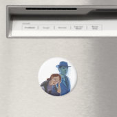 Joey und Rosa Kühlschrankmagnet (In Situ (Geschirrspüler))