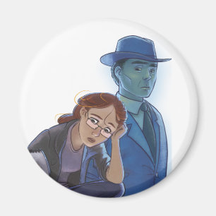 Joey und Rosa Kühlschrankmagnet