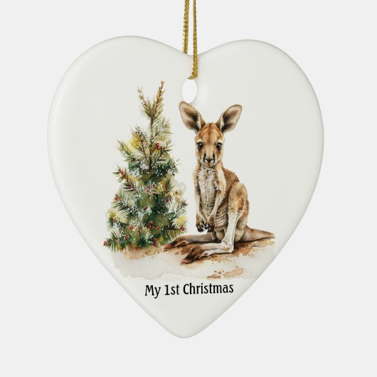 Joey's First Christmas, Brauch Keramik Ornament (Rechts)