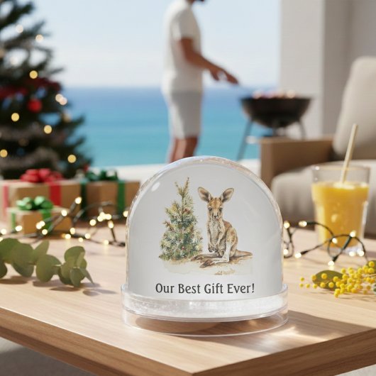 Joey's First Christmas, Brauch Schneekugeln