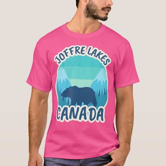 Joffre Seen Kanada Wandern T-Shirt (Vorderseite)