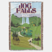 Jog Falls, Jog Falls, Sagara taluk von Karnataka Decke (Vorderseite Vertikal)