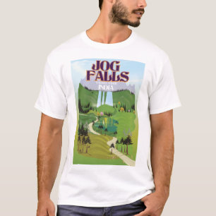 Jog Falls, Jog Falls, Sagara taluk von Karnataka T-Shirt