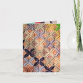 Jogakbo, Handnähte aus Mosi (Ramie) Einladung (Vorderseite)