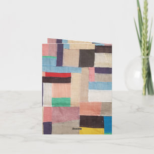 Jogakbo, Handnähte aus Mosi (Ramie) Einladung