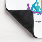 Jogatag für Kinder am 8. April Mousepad (Ecke)