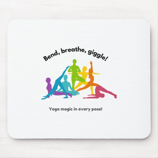 Jogatag für Kinder am 8. April Mousepad (Vorne)