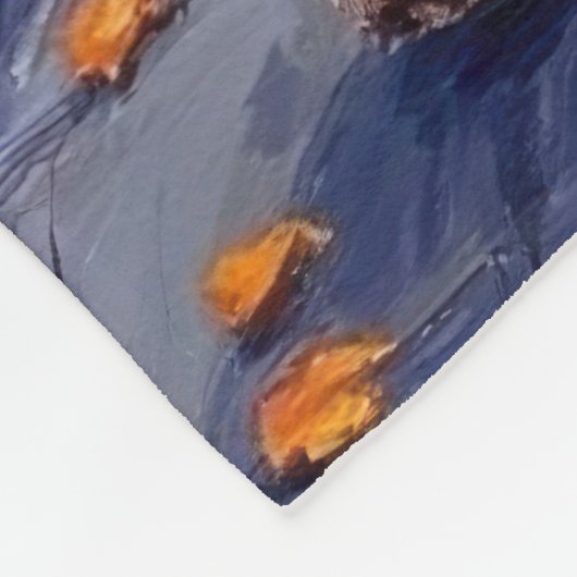 Jogge in Halloween-Kostümen Fleecedecke (Ecke)