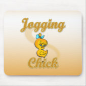 Joggen Chick Mousepad (Vorne)