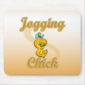Joggen Chick Mousepad (Vorne)